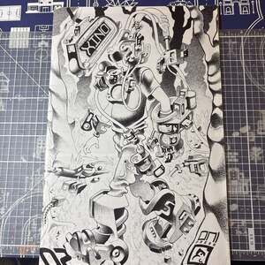 XINO #2 Matt Lesniewski B&W Variant 1:15 Incentive Oni Press